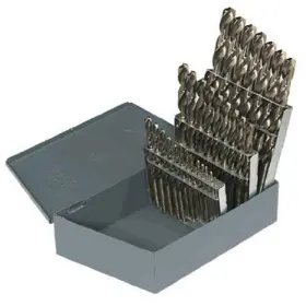 501-231 Topline Cutting Tools Drill Bit Set 60pcs 1-60 Huot Usa Index Bright Finish