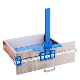 Tt088 Tourace Woodworking Ruler Cabinet Hardware Jig Mounting