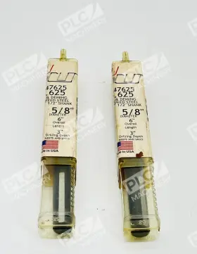 47625 Tru-cut Silver And Deming Steel Drill Bit 5/8 Inch Dia. 6 L 3 Depth Lot Of 2
