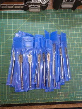 Wb.625 Tru Cut 5/8 Inch Spade Bit Lot U.s.a. Made