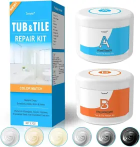 Tub Tile & Shower Repair Kit 445003238297 And Porcelain Color Match - 3.7 Oz Fiberglass K