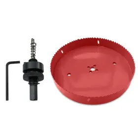 Tunez 880216754436 215 Mm Hole Saw M42 Bimetal Cutter Set With Hexagon Arbor And Centring Meta