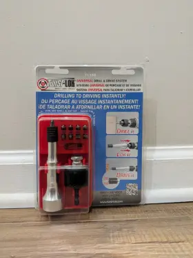 Twist-lok 188418000222 Lot Of 5 New Universal Locking Quick Change Drill And Drive System