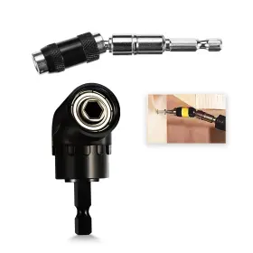Uyt102501 Uayeatye Right Angle Drill Attachment Adapter 105 Impact Driver Angled Screwdriver