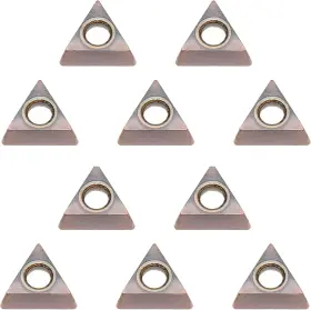 Upwoodtools 313100833844 10pcs Tungsten Alloy Chamfering Angle Inserts For Mini Machine Ideal