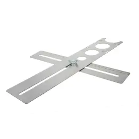 191108 Utoolmart Stainless Steel Ceramic Tile Hole Locator Floor Drilling Guide