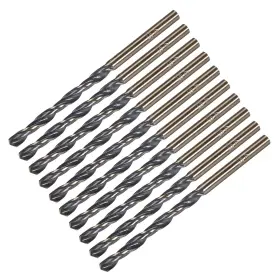 4341 Uxcell 041814716923 10pcs Straight Shank Twist Drill Bits 4mm Hss With