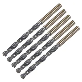 4341 Uxcell 041814717012 5pcs Straight Shank Twist Drill Bits 5.5mm Hss With