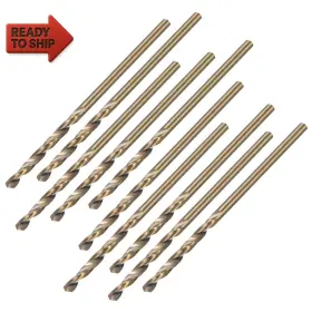 Uxcell 445023975974 1.6mm Twist Drill High Speed Steel Bit Hss-co 5% M35 Cobalt For Co