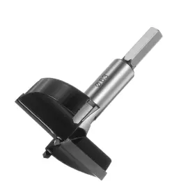 Uxcell 617662484064 63mm 2-1/2 Inch Forstner Bit Opener Cutter Black Hinge Hole Drilling Carbide