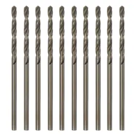 Uxcell 640283189520 10pcs Cobalt Jobber Drill Bits 2mm For Hard Metal Wood Plastic