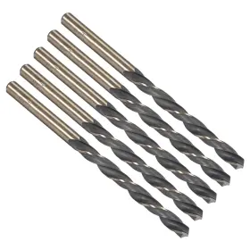 4341 Uxcell 641832951414 5 Pcs Straight Shank Twist Drill Bits 5.2mm Hss With