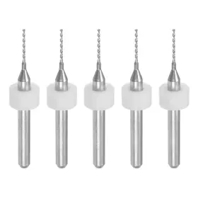 Uxcell 655692221457 0.75mm Tungsten Carbide Cnc Engraving Print Circuit Board Pcb Drill Bits 5pcs