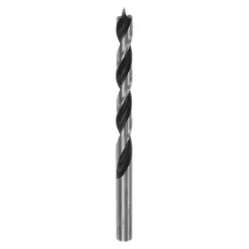 Uxcell 656320849760 Brad Point Drill Bits Dia 6mm/0.2 Inch Carbon Steel Round Shank 90mm