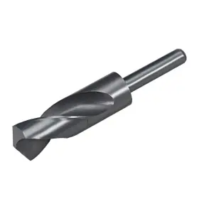 6542 Uxcell 714998692511 28mm Reduced Shank Drill Bit Hss Black Oxide With 1/2 Inch Straight