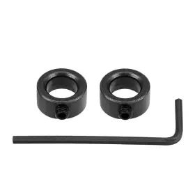 Uxcell 714998695598 3 In 1 10mm Bore Stop Drill Bit Depth Holder Screw Oxide Carbon Steel