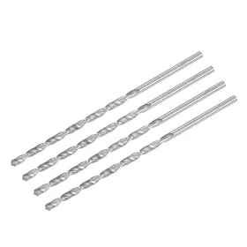 Uxcell 724708582520 High Speed Steel Extended Twist Drill Bits 5mm Dia 160mm Length 4pcs