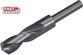 Uxcell 726084558366 1/2 Inch Reduced Shank Drill Bits 21mm Black Nitride Coated High Speed Steel