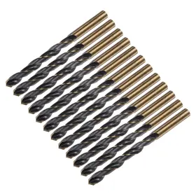 4341 Uxcell 745060731074 12pcs 8.5mm Nitride Titanium Coated High Speed Steel Hss Twist Drill Bits