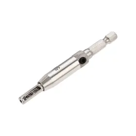 Uxcell 752374132350 Self Centering Hinge Tapper Core Drill Bit 5/64 Diameter For Woodworking Silver