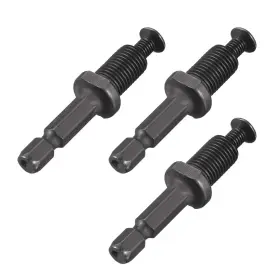 A18110600ux0131 Uxcell Drill Chuck Adapter 3/8-24unf Thread Keyless Hex