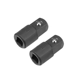 A19032700ux0322 Uxcell 2 Pcs 1/4 Inch Drive F X 3/8 M Socket Adapter Female To Male Cr-v