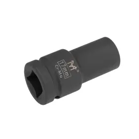 A19090500ux0055 Uxcell 3/4-inch Drive By 17mm Deep Impact Socket 6-point Cr-mo Alloy