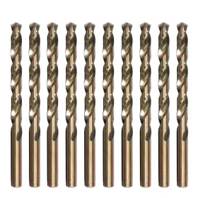Valyriantool 941586101627 1/8 Inch Cobalt Drill Bits10pcs M35 High Speed Steel Jobber Length Twist Bit