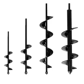 Vasgor 731525282359 Set Of 4 1.6x9 2.4x12 3.2x16 4x16 Auger Drill Bit For Planting -