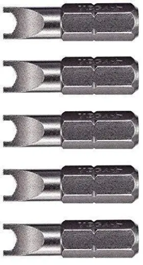 Vega Industries 843854091073 Spanner #12 Insert Bits. Professional Grade 1/4 Inch Hex Shank 1 I