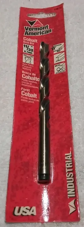 12672 Vermont American 11/32 Inch 135 Split Point Cobolt Drill Bit Usa