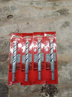 14030 Vermont American 5/8 Inch X 6 Fast Spiral Masonry Drill Bit Lot Of 4