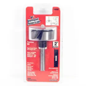 Vermont American 14532 2 Inch Forstner Bit Wood Drill Hss 045325145326 New