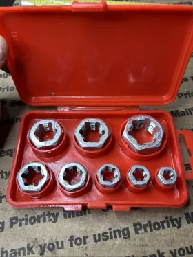 5815 Vermont American No Retreading Hex Die Set 8 Pc