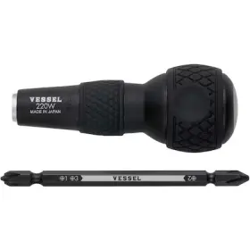 Vessel 840921122128 220w123 Ball Grip 1/4 Inch Hex. Bit Interchangeable
