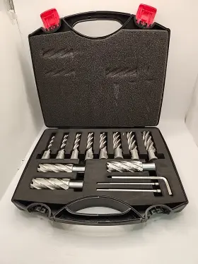10190010214 Vevor New 13 Pcs Annular Cutter Set Magnetic Drill Bits. Mod