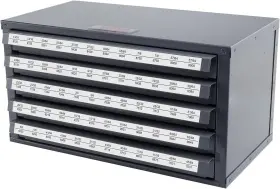Vv-dc-33646364 Vevor Drill Bit Dispenser Cabinet Five-drawer 1/2 Inch Reduced