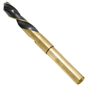 Gaoj241209-6 Vibedor 9/16 Inch Cobalt Twist Drill Bit With 1/2 Reduced Shank For Metal And Wood