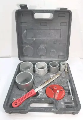 69068 Warrior 68116 9 Piece Carbide Grit Hole Saw Set 1-1/4 Inch To 3-1/4 Part # 68116/69068
