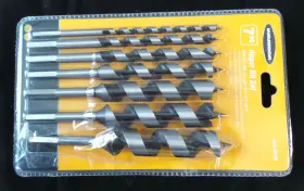 68166 Warrior Products 7 Piece Auger Bit Set