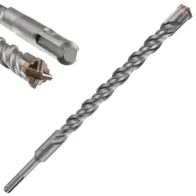 Xzcjz028 Wensilon Concrete Drill Bit Lengthening 1pcs 3/4 Inch X 12 -10 Cross-type Double Thread C