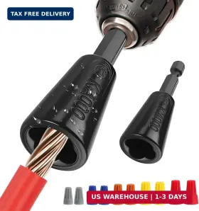Weottfiy 635393038431 2 Pcs Upgraded Wire Twister Tool For Drill Compact Nut Diy Hom