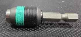 Wera 889/4/1k Steel Nut Driver Bit Holder For Drill Black/green/silver