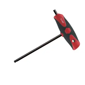 33448 Wiha Soft Grip Ball End Hex Metric T-handle One Size Multi