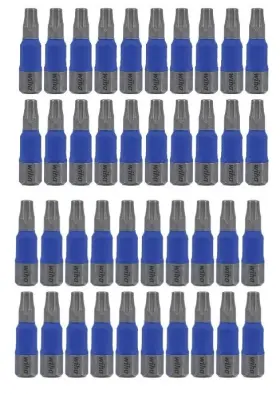 Wiha 70060 Terminatorblue Impact Bit Torx T25 - 1 Inch 2x 20 Pack 40 Bits
