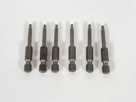 7015 Wiha 7045 6 Torx Insert Bits Trx 10x50