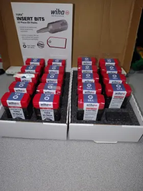 72578 Wiha #72578 T25 X 25mm Contractor 30 Pack 1/4 Inch Hex Drive