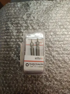 74461 Wiha 74411 Torx Double-end Bit T7 X 65mm 10 Pieces Germany