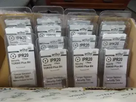 Ipr20 Wiha Wholesale Security Torx Plus Bit Lot Of 15 New Old Stock