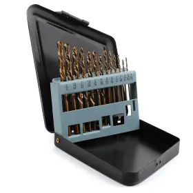 Yzzt-006 Wildbossy Cobalt Left Hand Drill Bit Set 1/16 Inch -1/4 13pcs M35 High Speed Steel Jobber L